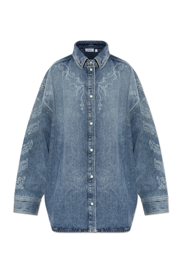 Oversized denim shirt od Off-White