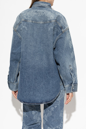 Off-White Camisa de ganga ‘oversize’