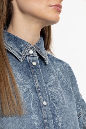 Off-White Camisa de ganga ‘oversize’