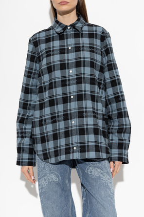 Off-White Cămașă în carouri