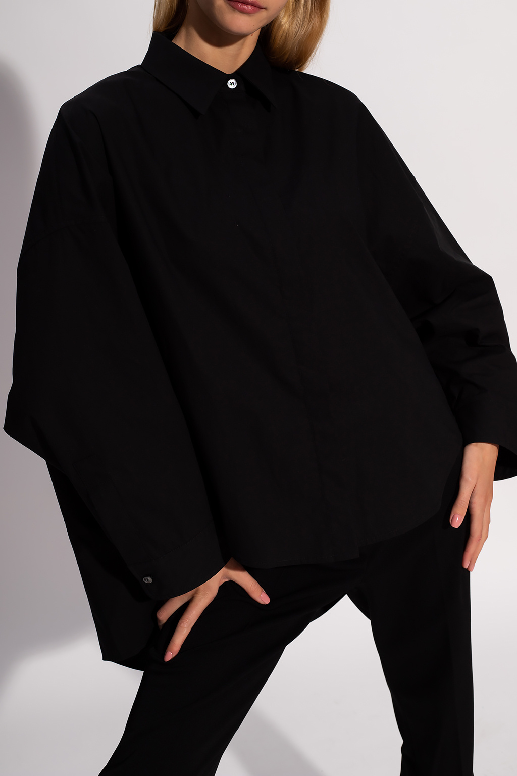 Michael Kors Asymmetrical oversize shirt