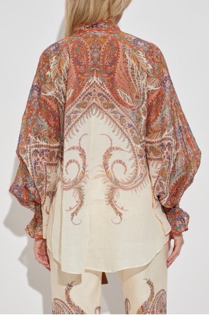 Zimmermann Gemusterte Loose-Fit-Top