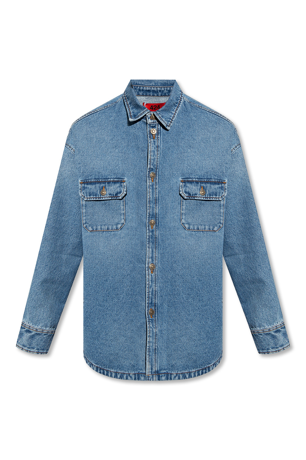 424 Oversize denim shirt