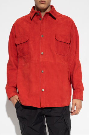 424 Suede shirt