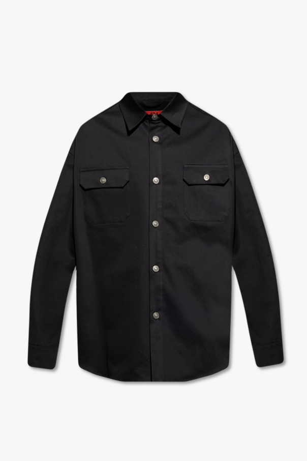 424 gucci black leather jacket
