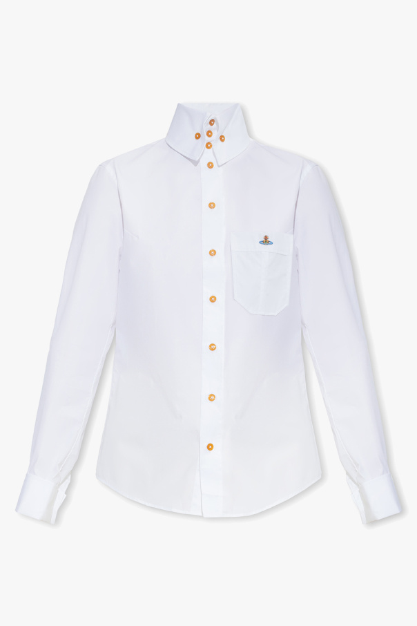 Vivienne Westwood navy Shirt with logo