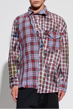 Vivienne Westwood Camisa con estampado de cuadros