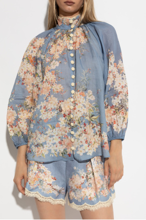 Zimmermann Shirt with floral motif
