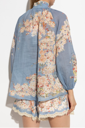 Zimmermann Shirt with floral motif