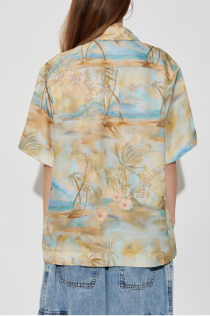 Zimmermann Camisa oversize con estampado