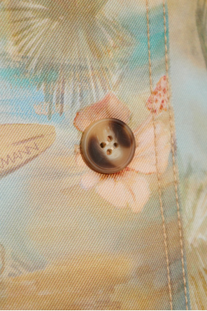 Zimmermann Camisa oversize con estampado