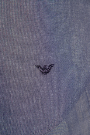 Emporio Armani Shirt with standing collar