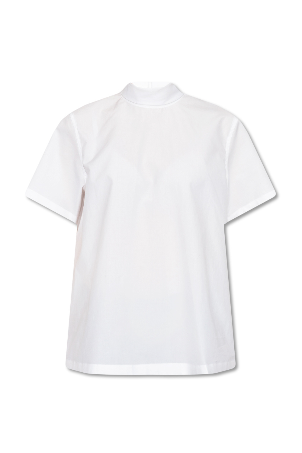 cropped button-down shirt Bébé Filles Polka Dot Ruffle Sleeve T-shirt
