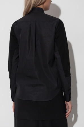 Comme des Garçons Noir Kei Ninomiya Shirt with Cardigan Motif