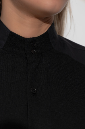 Comme des Garçons Noir Kei Ninomiya Shirt with Cardigan Motif