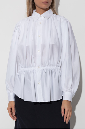 Comme des Garçons Noir Kei Ninomiya Shirt with decorative drapings