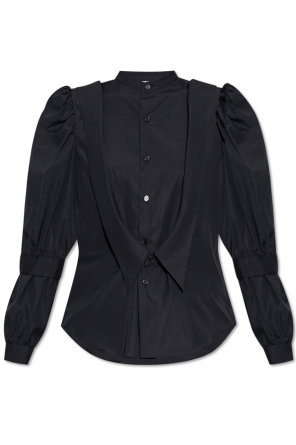 Camisa con mangas abullonadas