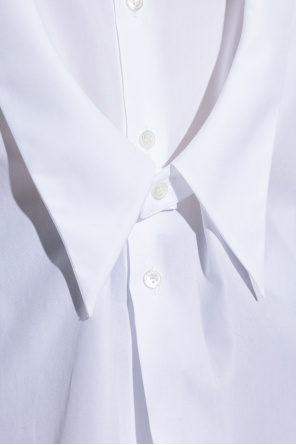 Comme des Garçons Noir Kei Ninomiya Blouse with puff sleeves