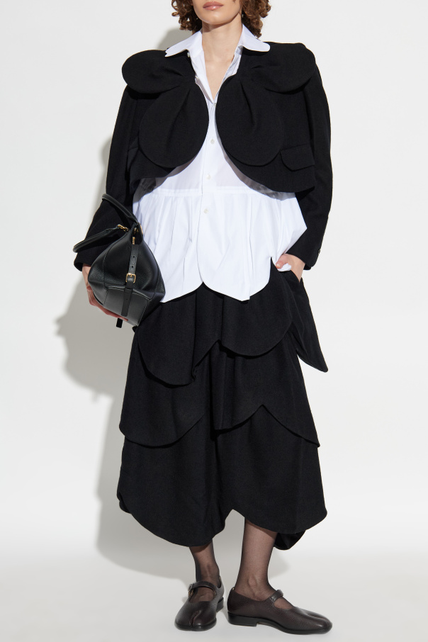 Comme des Garçons Noir Kei Ninomiya Shirt with decorative detailing