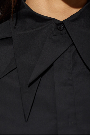 Comme des Garçons Noir Kei Ninomiya Camisa con cuello decorativo