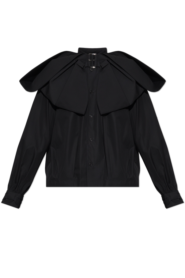 Shirt with a decorative bow od Comme des Garçons Noir Kei Ninomiya