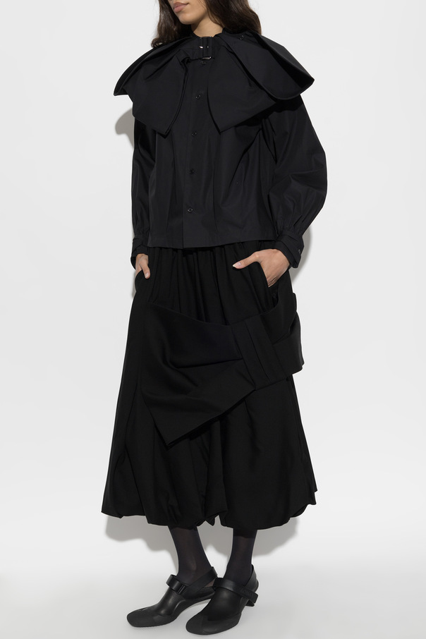Comme des Garçons Noir Kei Ninomiya Shirt with decorative bow