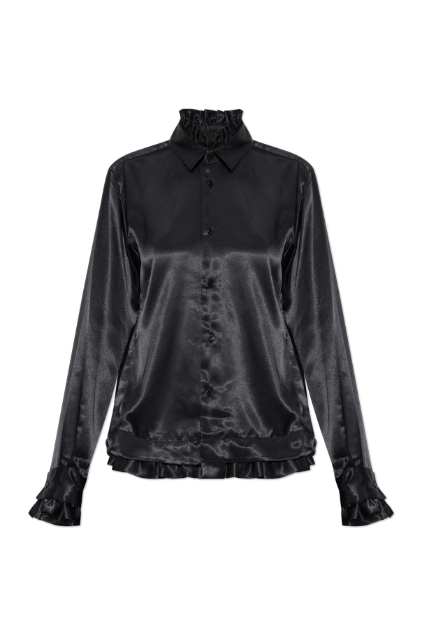 Shirt with ruffles od Comme des Garçons Noir Kei Ninomiya