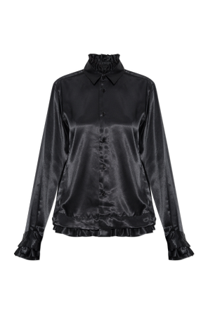 Bluse mit Rüschen