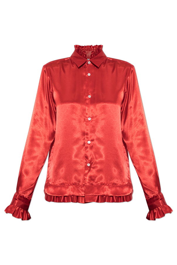 Ruffled shirt od Comme des Garçons Noir Kei Ninomiya