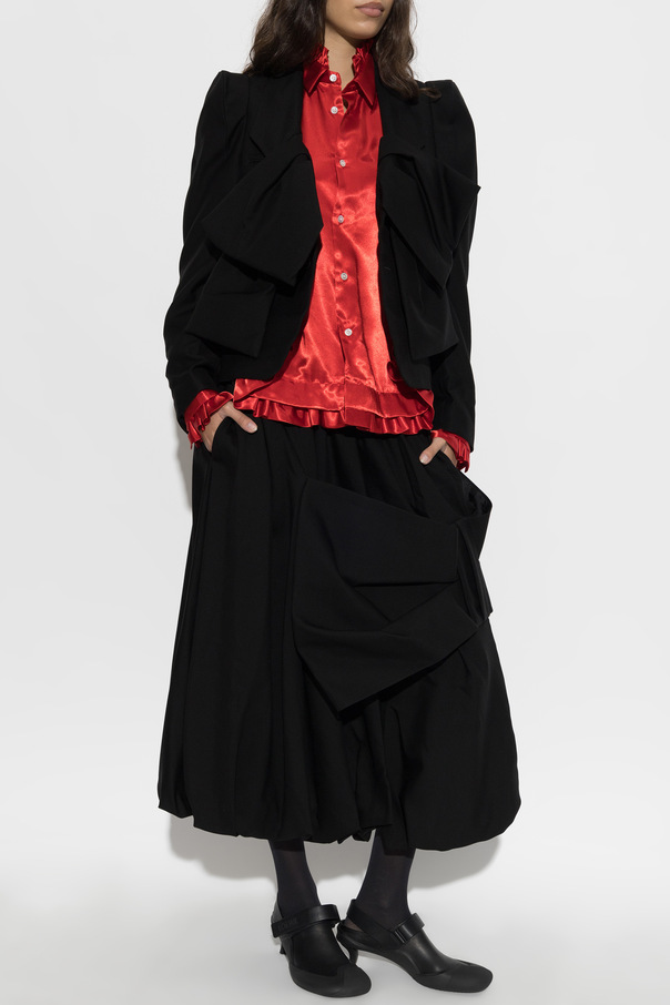 Comme des Garçons Noir Kei Ninomiya Ruffle shirt