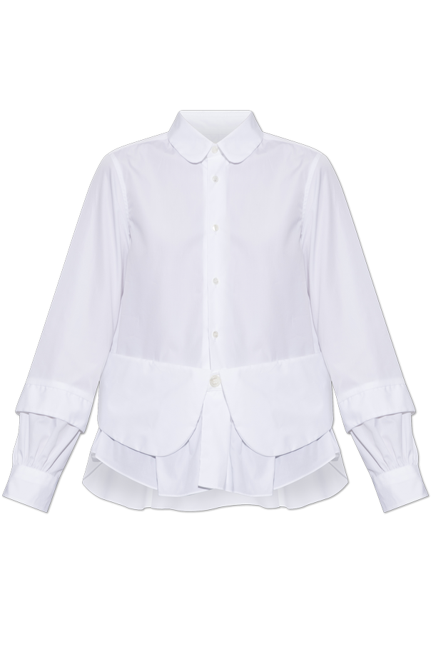 Ruffled shirt od Comme des Garçons Noir Kei Ninomiya
