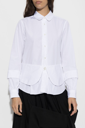 Comme des Garçons Noir Kei Ninomiya Ruffle shirt
