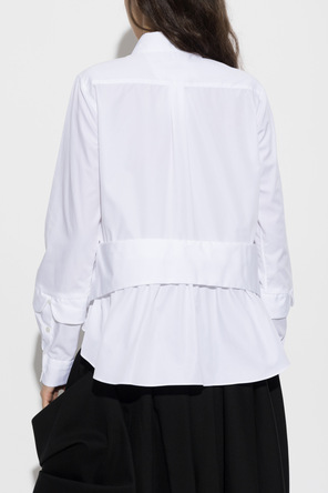 Comme des Garçons Noir Kei Ninomiya Ruffle shirt