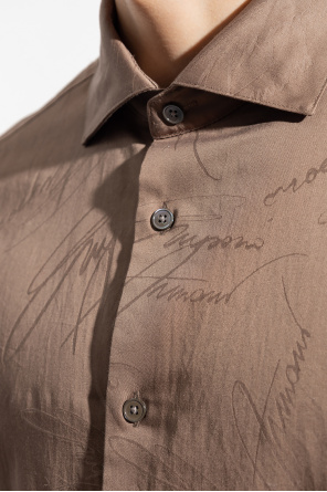 Emporio Armani Cotton shirt with logo
