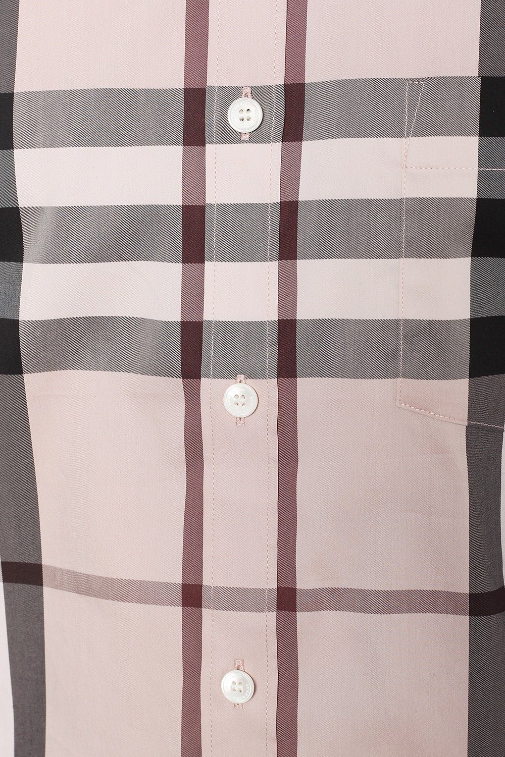 Pink Checked shirt Burberry - Vitkac France