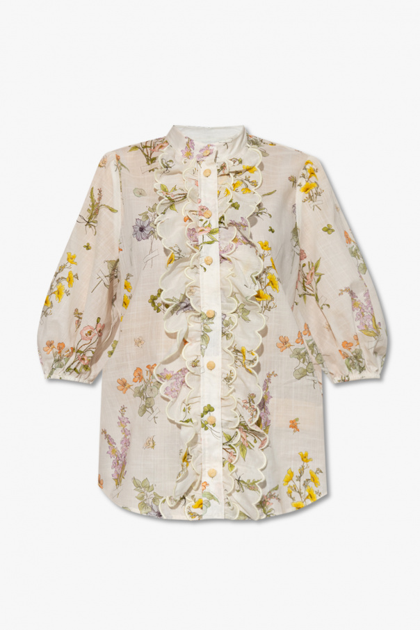 Zimmermann Shirt with floral pattern