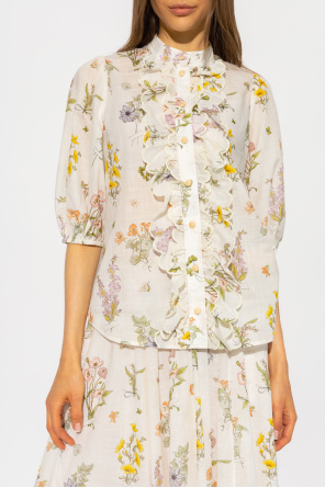 Zimmermann shirt Baker with floral pattern