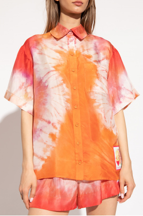 Zimmermann Silk the shirt with short sleeves