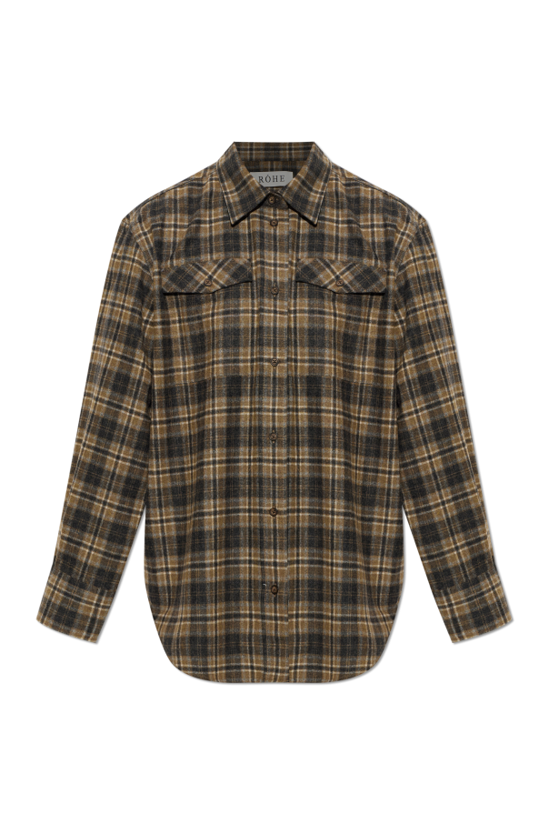 Check-patterned shirt od RÓHE