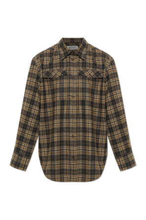 Check-patterned shirt