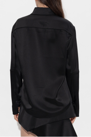 Courrèges Satynowa koszula