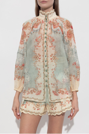 Zimmermann Hemd mit Blumenmuster
