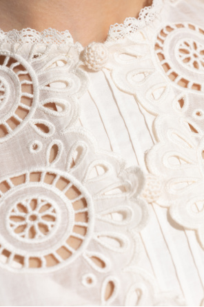 Zimmermann Shirt with decorative embroidery