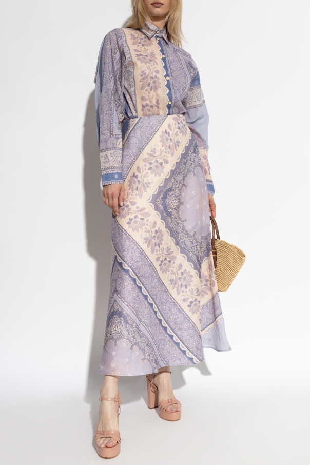 Zimmermann Camisa con estampado decorativo