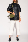 Birgitte Herskind ‘Kaleed’ short-sleeved leather Jeanerica shirt