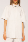 Birgitte Herskind ‘Kaleed’ short-sleeved leather shirt