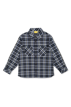 Check patterned shirt