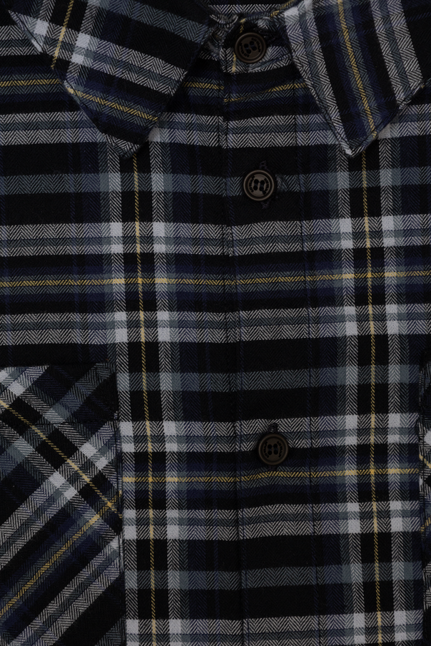 Off-White Kids Plaid shirt