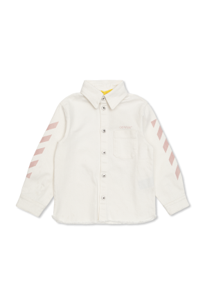 Camisa vaquera con logo