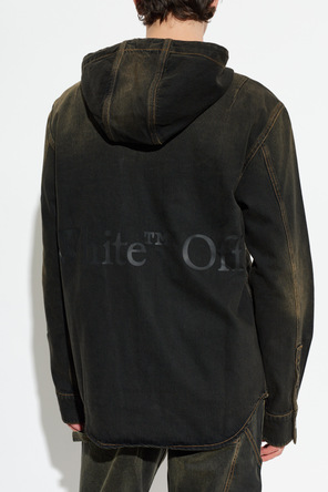 Off-White Denim shirt with hood